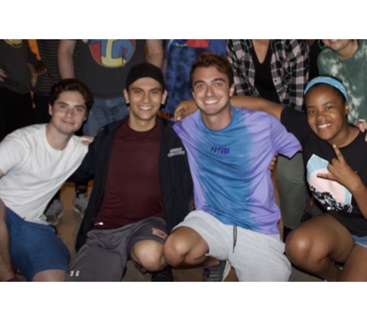 'Portrait' filmmakers from left Camden Gradwell, Emmaus Nakagawa, Matthew Markayze, and Sydney Baker-Hendryx.