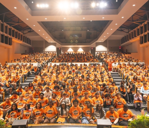 First Year Convocation at Buffalo State University.