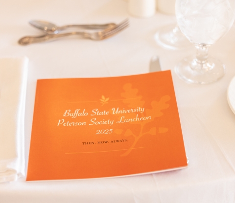 The 2025 Peterson Society Luncheon program.