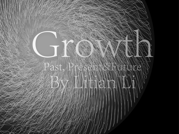 Poster ad for Litian Li's show