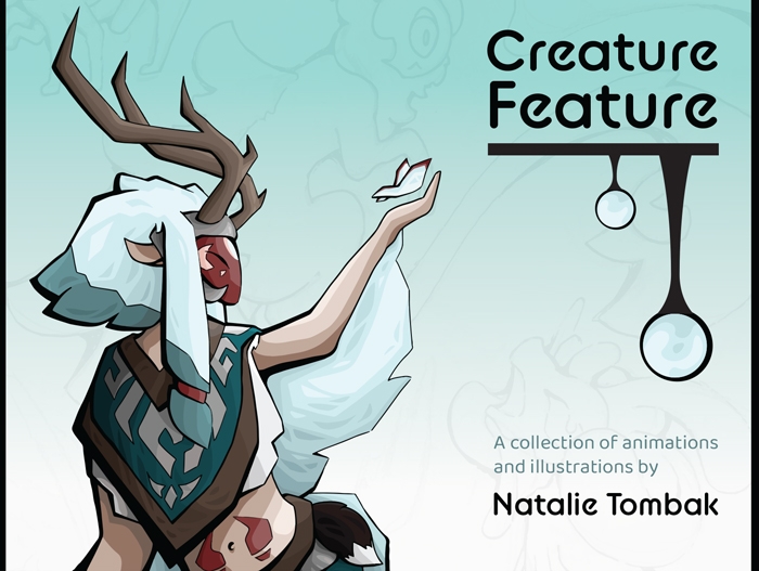 Poster ad for Natalie Tombak's show