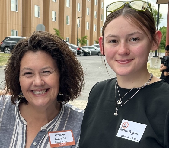 Jennifer Augstell and Ashley Augstell