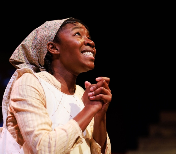 Gabriella McKinley as Celie in The Color Purple