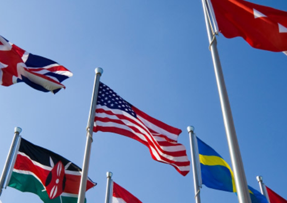 International flags