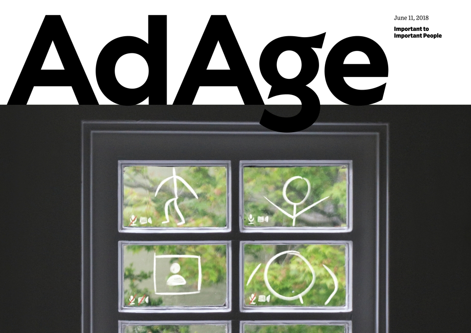 Sukennik's entry showing glass panes with stick figures drawn on