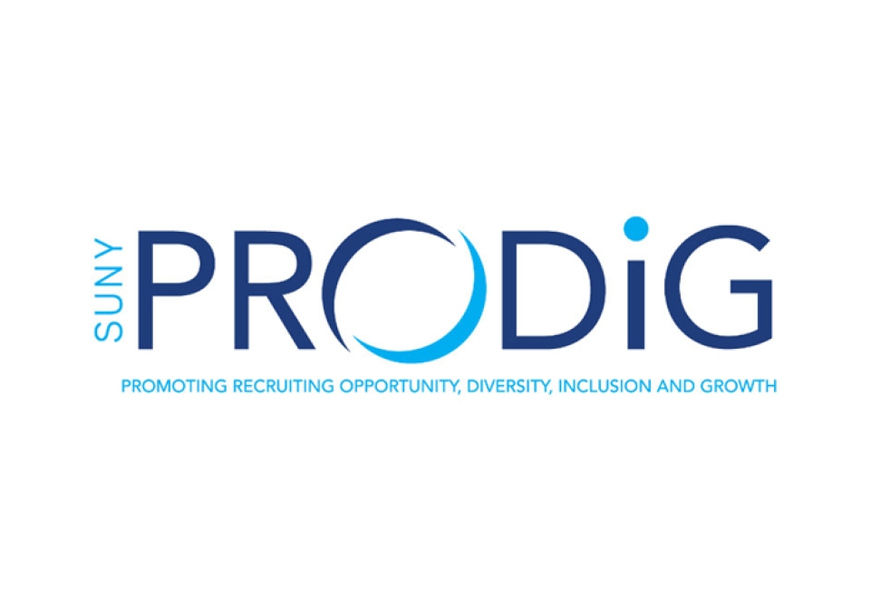 SUNY PRODiG wordmark, Promoting Recruiting Opportunity, Diversity, and Growth