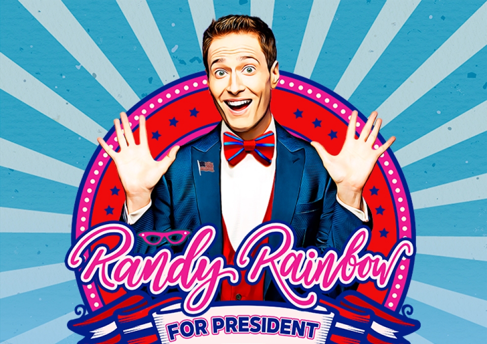 Promotional image for Randy Rainbow for President