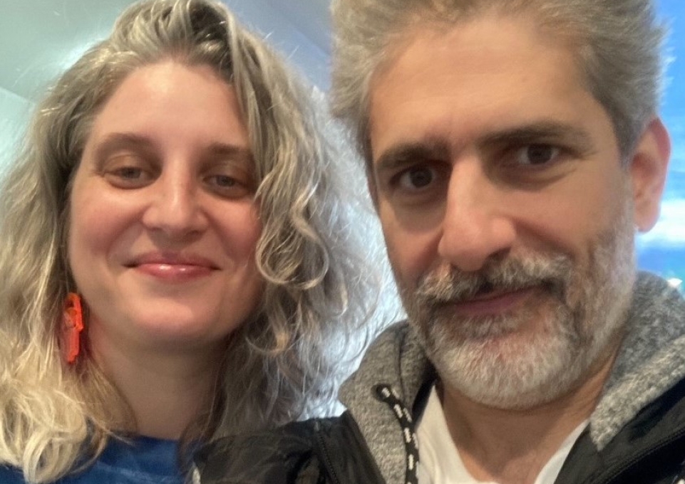 Liz Mariani and Michael Imperioli