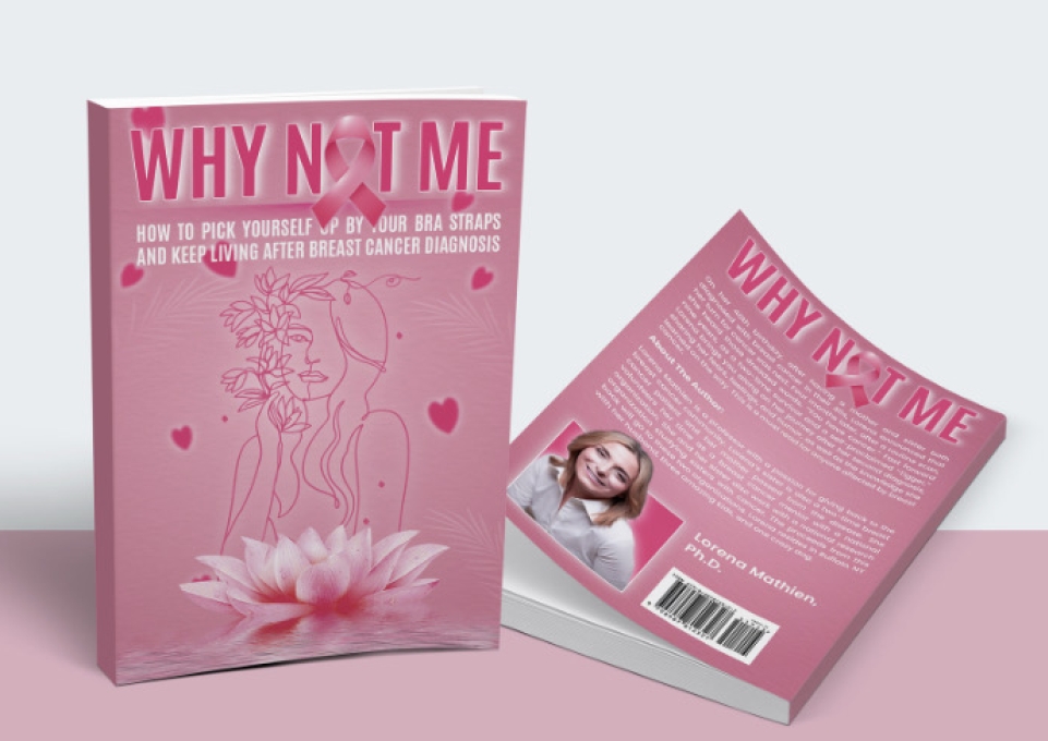 Mathien's book cover and back cover